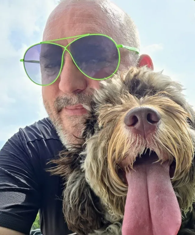 Adrian with Smeegles